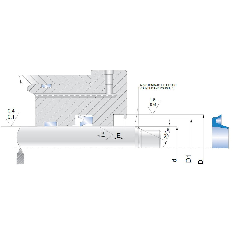 Wiper WNM 22x35x6 R4